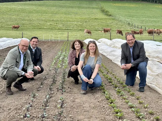 Maßnahmen für einen gesunden Boden wurden von Bruno Markus Tafeit, Martina Galler, Nina Neuner und Christian Reiner vorgestellt.