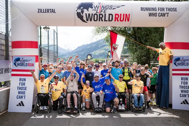 9,2 Millionen Euro wurden beim Wings for Life World run gesammelt.  | Foto: Sebastian Marko/Wings For Life World Run