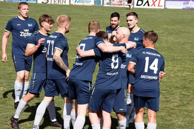 Mit einem souveränen 2:0-Heimsieg gegen SPG Sigharting/Andorf 1b fixierte die Mannschaft den Titel bereits fünf Runden vor Saisonende. | Foto: FC Münzkirchen