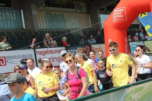 Start des "Wings for Life Run" 2026 in Perg | Foto: MeinBezirk Perg/Köck