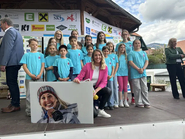 Die Kinder des WSV Aflenz im Conny Hütter. | Foto: MeinBezirk/Angelika Kern
