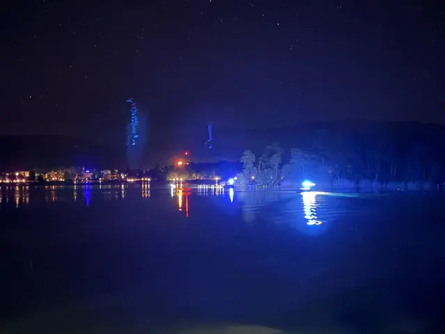 Mehrere Feuerwehren und zwei Wasserrettungen standen Samstagnacht im Einsatz. | Foto: Freiwillige Feuerwehr Reifnitz