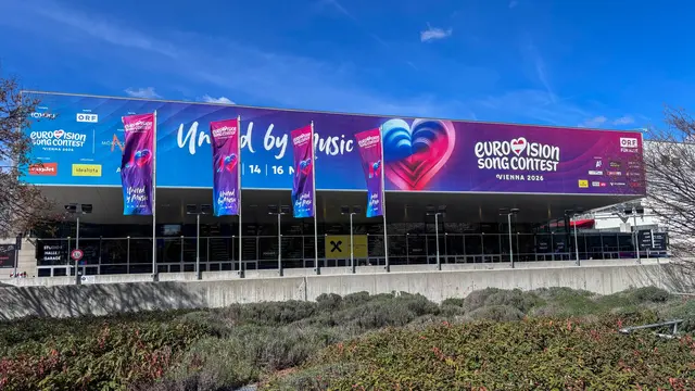Die Stadthalle zum Eurovision Song Contest. | Foto: Andreas Pölzl/MeinBezirk