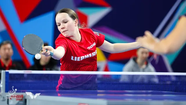 Als einzige rotweißrote Vertreterin schaffte Skerbinz beim 0:3-WM-Aus gegen Nordkorea wenigstens einen Satzgewinn.  | Foto: ITTF