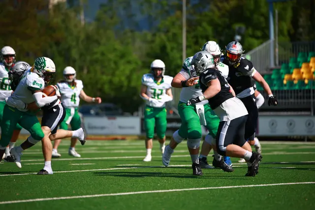 Die Ducks besiegten die Raiders Tirol am Wochenende 35:21. | Foto: Stefan Müller