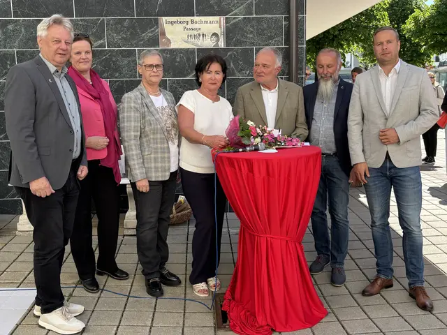 Von links: Leopold Astner, Doris Moser, Irmgard Hartlieb, Irmgard Janschitz, Karl Tillian, Burgstaller Hannes und Wolfgang Wallner | Foto: MeinBezirk/Carmen Rienzner