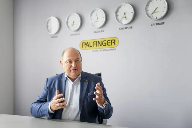 Andreas Klauser ist seit Juni 2018 Vorstandschef von Palfinger und wurde vor Kurzem von der Öbag für den Aufsichtsrat der OMV nominiert. | Foto: Palfinger