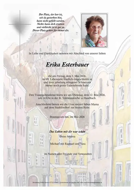 Erika Esterbauer | Foto: Bestatter