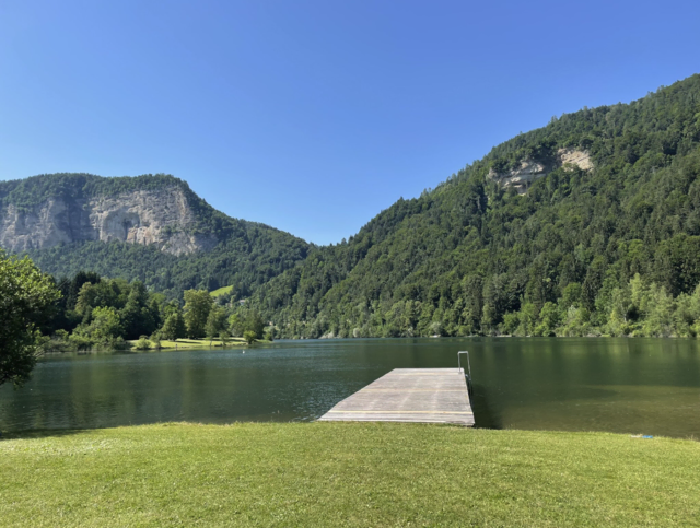 Linsendorfer See: Früher noch ein Teil der Drau-Flussschleife, heute ein idyllischer Badesee mit hervorragender Wasserqualität. | Foto: MeinBezirk.at