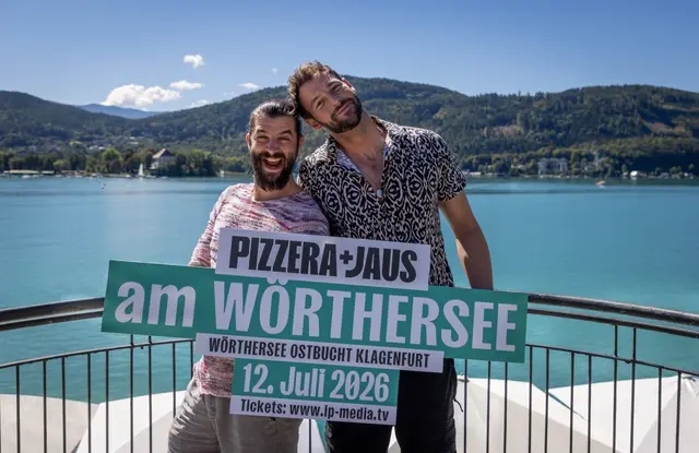Pizzera &amp; Jaus am 12. Juli 2026 in der Wörthersee Ostbucht | Foto: KRIVO25090