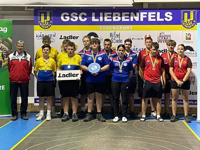 Die U19-Mannschaft des GSC Liebenfels wurde bei den Landesmeisterschaften ausgezeichnet Zweite. | Foto: GSC Liebenfels