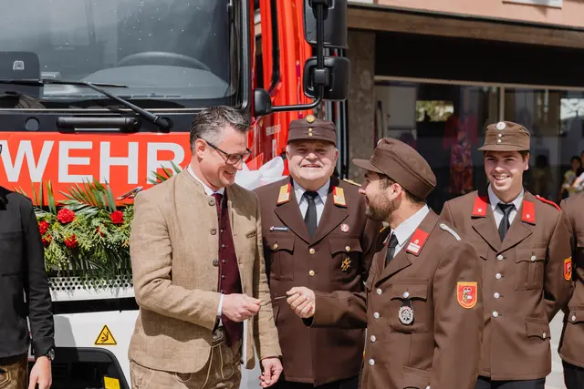 Florianifeier in Mittersill | Foto: Moritz Scharler/Feuerwehr Mittersill