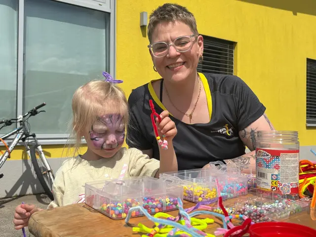 Besonders die kleinen Gäste freuten sich über das liebevoll gestaltete Kinderprogramm mit Hüpfburg und viel Spiel und Spaß. | Foto: Manuela Danzinger