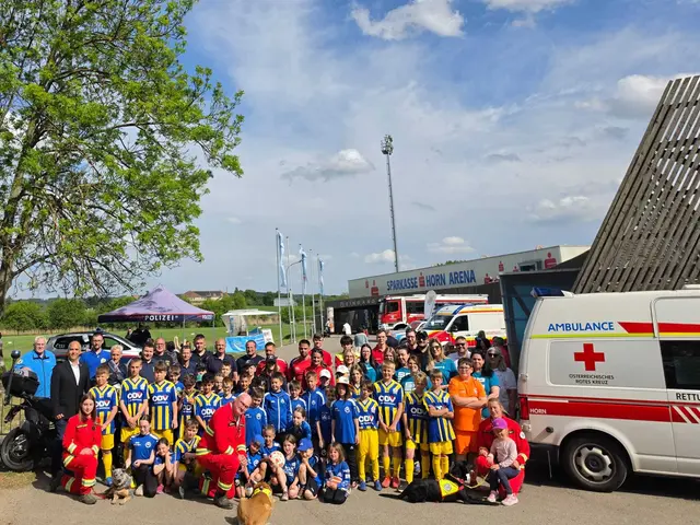 Großer Andrang beim Blaulichttag des SV Horn sorgte für beeindruckende Szenen im Waldviertel. | Foto: Martina Frantes
