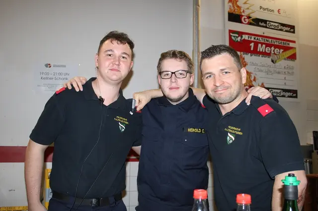 Noah. Colin und Michal waren als Feuerwehrler mit dabei 