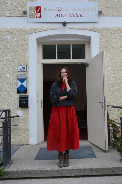 Birgit Birnbacher im Alten Widum in Achenkirch.

 | Foto: Achensee Tourismus