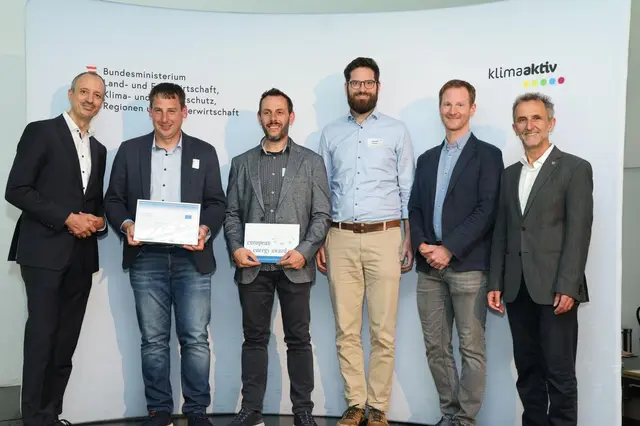 Gemeinde Navis erhält den European Energy Award in Salzburg