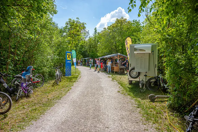 Auch heuer war das Duckentenrennen in Thalheim bei Wels ein großer Besuchermagnet für Jung und Alt. | Foto: Rene Hauser