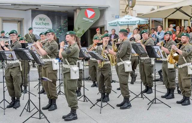 Militärmusik Kärnten lud zu Konzert