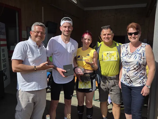 Übergabe der Trophäen "Last Man Running" und " Last Women Running" in Kobenz. | Foto: FF Kobenz