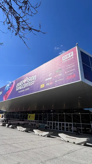 Die Stadthalle zum Eurovision Song Contest. | Foto: Andreas Pölzl/MeinBezirk