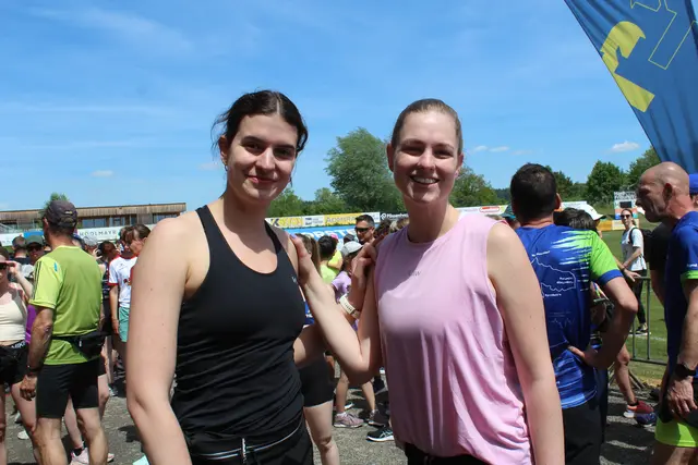 Viktoria und Katharina Manner vor dem Start | Foto: MeinBezirk Perg/Köck