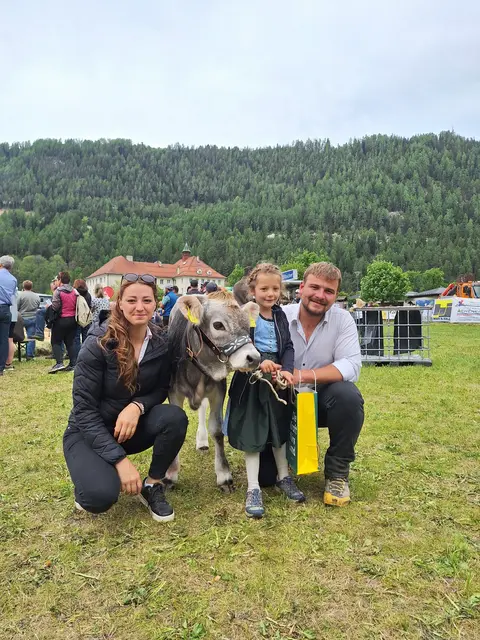 Viele nutzten die Ausstellung für einen Familienausflug. | Foto: Lukas Stadlwieser
