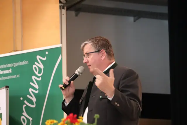 LK-Präsident Andreas Steinegger: "Die Zukunft von unseren Höfen braucht starke Frauen und Männer". | Foto: Edith Ertl