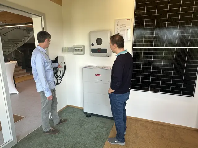 Erkläung der bidirektionalen DC‑Ladestation. | Foto: Nikko PV