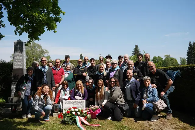 Bewegendes Gedenken der Italiener am Friedhof in Steyr