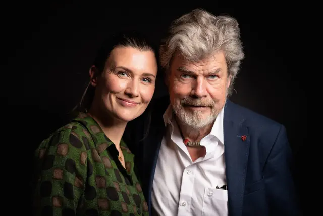 Diane Messner und Reinhold Messner. | Foto: Tillmann Konrad