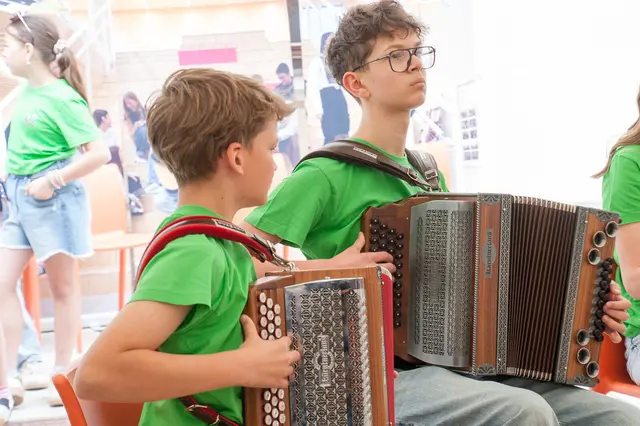 Kinder und Jugendliche waren begeistert und musizierten mit viel Elan. | Foto: MMS Radstadt