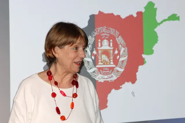 Die Landesfarben Afghanistans stehen für Trauer (Schwarz), Blut (Rot) und Grün (Hoffnung) | Foto: Gerhard Langmann