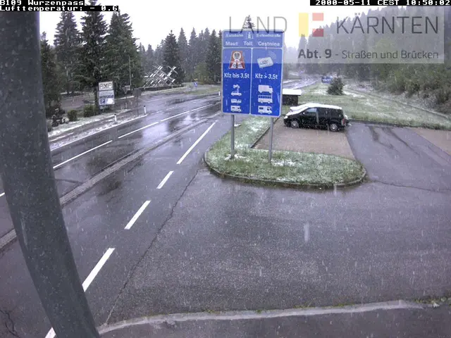 Webcam Wurzenpass | Foto: Land Kärnten