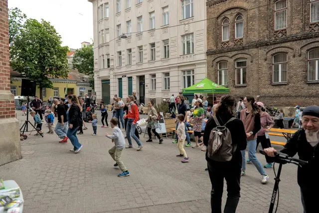 Der Laurentiusplatz wurde zum lebendigen Grätzl-Zentrum