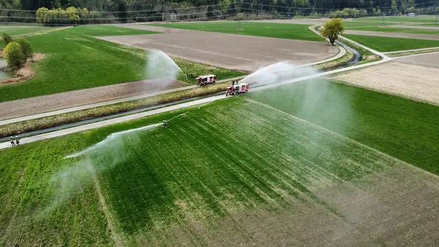Präzise und aufwendige Übungssituationen wurden simuliert.  | Foto: BFKdo Hermagor