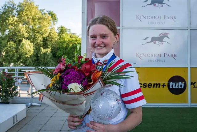 Stefanie Mayr krönte sich zur Trabrenn-Europameisterin