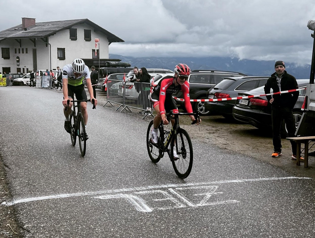 Die Zielankunft ist nach 9,3 Kilometern beim Gasthof Schwammerlwirt. | Foto: Lisa Reiter