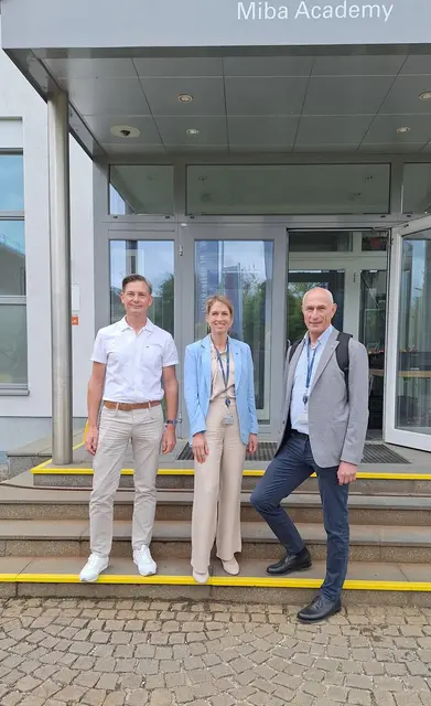 Roman Ornetzeder, Ilse Hankowetz und Peter Plank. | Foto: AMS/Hankowetz