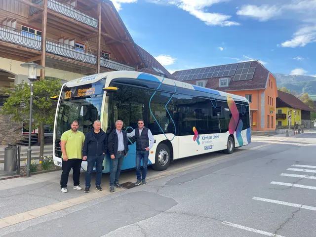 Technische Hürden überwunden, E-Bus startet im Lieser- und Maltatal