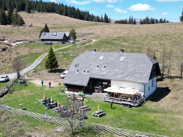 Die Schwanberger Brendlhütte am 1. Mai 2026 | Foto: Günther Koch