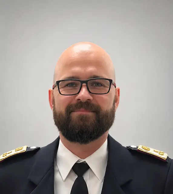 Badens Stadtpolizeikommandant David Friedl. | Foto: Stadtpolizei Baden