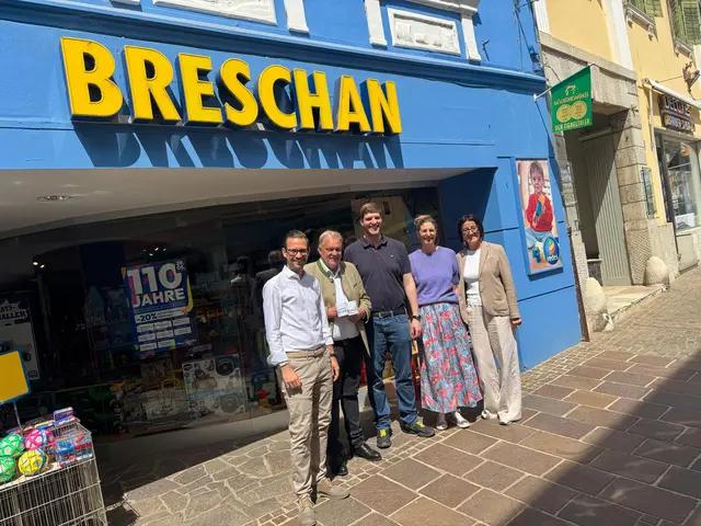 Betriebsbesuch bei Breschan in der Feldkirchner Kirchgasse. | Foto: Büro Schuschnig/Hermann
