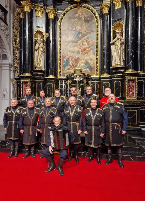 Der Bolschoi Don Kosaken Chor begeistert mit kraftvollen Stimmen. Aufgrund der großen Nachfrage gibt es auch ein Konzert in Groß Gerungs. | Foto: BDK