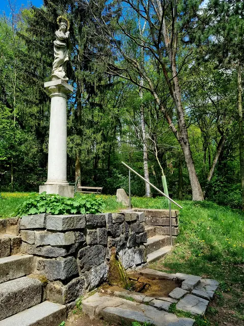 Mariensäule und Quelle  | Foto: Manuela Jeindl 
