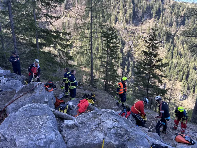 Wald- und Flurbrände zählen für uns zu den körperlich anstrengendsten und ressourcenintensivsten Einsätzen. | Foto: BFKDO Scheibbs