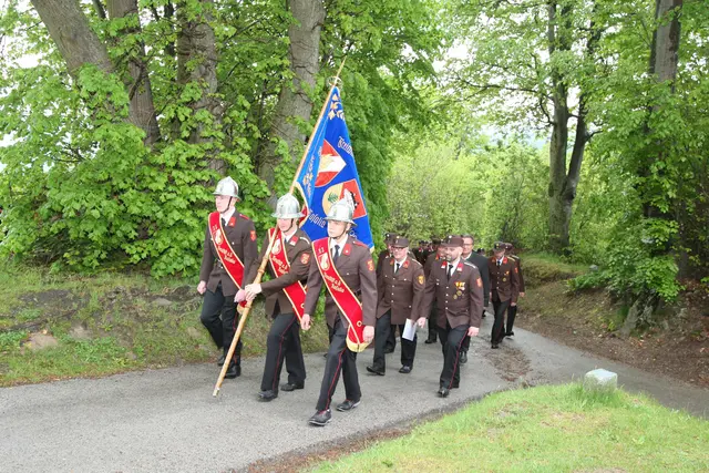 Die Freiwillige Feuerwehr Neustift an der Rosalia feierte am Samstag das Florianifest mit einer feierlichen Messe in der Rosalienkapelle.  | Foto: Feuerwehr Neustift/Rosalia