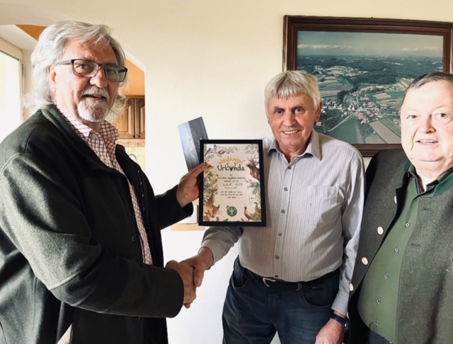 Rudolf Hleb schafft Rückzugsort für Wildtiere in der Region
