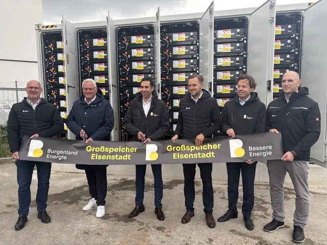 Erster Energie-Großspeicher im Burgenland in Betrieb