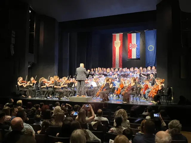 Die Musikschülerinnen und Musikschüler von St. Stefan konzertierten in Zagreb.